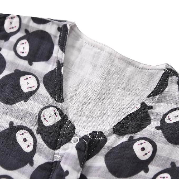 TADO MUSLIN Toddler Sleep Sack 2-4T, 0.5 TOG Lightweight Wearable Blanket, 100% Organic Cotton Muslin, Sleeveless, 2-Way YKK Zipper, OEKO-TEX Certified