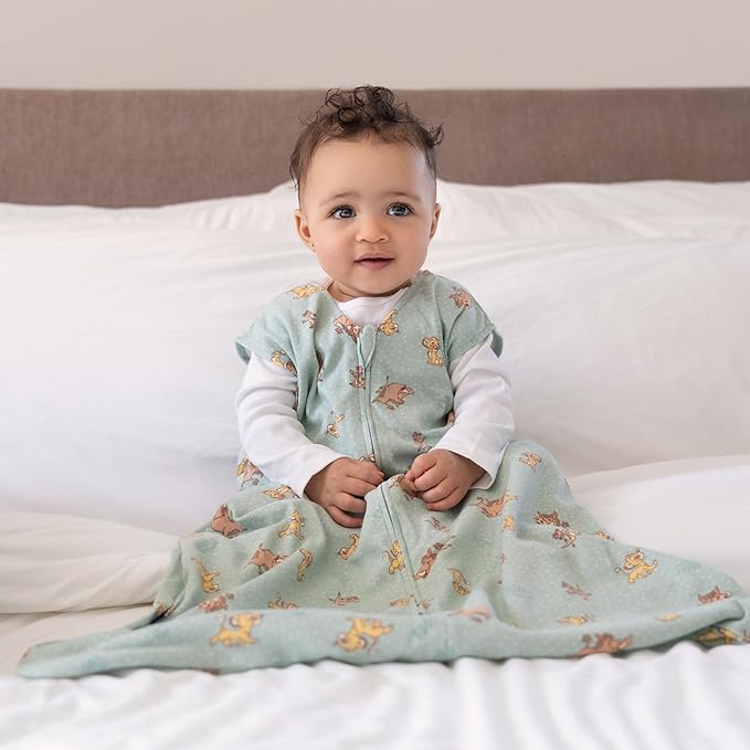 HALO Sleepsack, 100% Cotton Wearable Blanket, Swaddle Transition Sleeping Bag, TOG 0.5