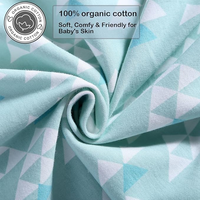 Baby Swaddle,Sleep Sack 6-12 Months,Adjustable WearableTransition Blanket,Miracle Swaddles for Babies Large,100% Cotton-2-Piece