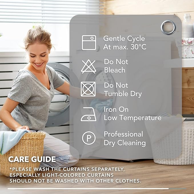 Deconovo Rod Pocket and Back Tab Curtains Solid Thermal Insulated Blackout Curtains for Bedroom 52Wx63L Inch Burgundy Red 2 Panels