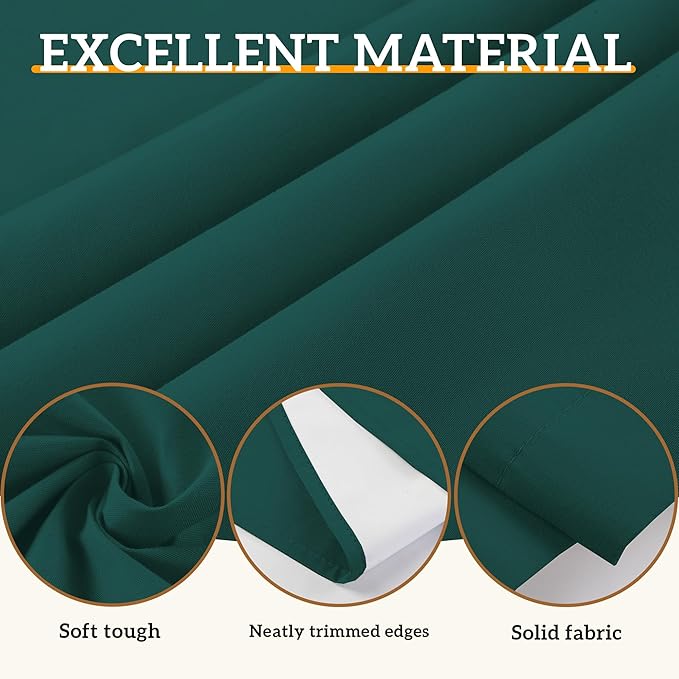 100% Blackout Curtains 63 Inch Length for Bedroom Living Room, Grommet Thermal Insulated Room Darkening Drapes, Light Blocking Window Treatment Decor, 2 Panels, 54x63, Sapphire
