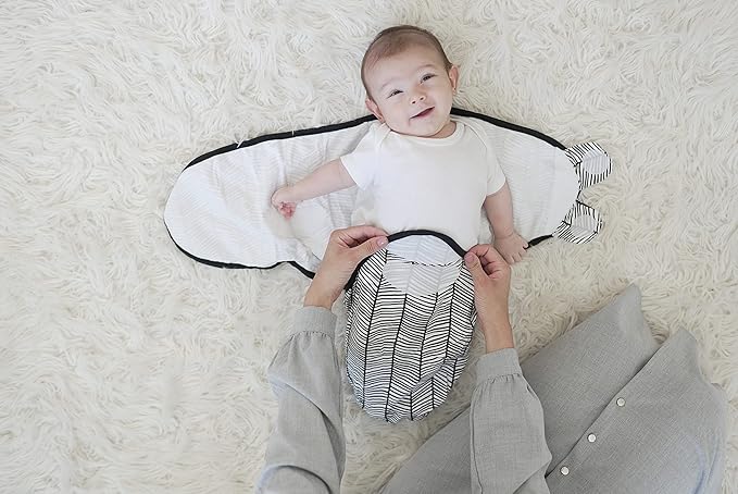 BaeBae Goods Swaddle Blanket, Adjustable Infant Baby Swaddling Wrap set of 4, Baby Swaddling Wrap Blankets for Boys and Girls made in very soft cotton