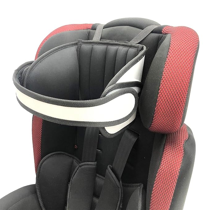 Adjustable Child Car Seat Head Support, Universal Suitable for Both Children and Adults, Safety Car Sleeping Headrest for Child, Infants, Toddlers and Adults (Black)