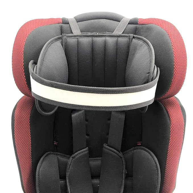 Adjustable Child Car Seat Head Support, Universal Suitable for Both Children and Adults, Safety Car Sleeping Headrest for Child, Infants, Toddlers and Adults (Black)