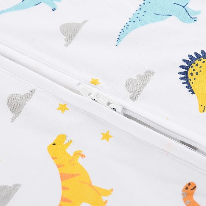 Mama Cheetah Toddler Sleep Sack with Feet 2T, 1.0 TOG Organic Cotton Baby Wearable Blankets with Legs, Baby Sleeping Bag for Walkers, Early Walker Medium