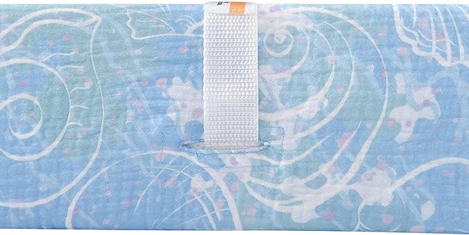 Changing Pad Cover for Baby Girls Boys - 100% Organic Cotton Muslin Changing Pad Sheets with Secure 360° Elastic Fit, Ultra-Soft for Delicate Skin, 2 Pack