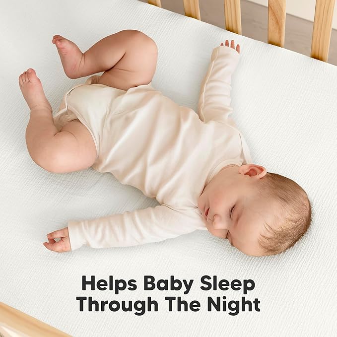 KeaBabies 2-Pack Muslin Crib Sheets for Boys, Girls - 100% Organic Cotton Fitted Baby Crib Mattress Sheet, Soft Breathable Standard Toddler Bed Cover Bedding Set, Neutral, Durable 52x28 (Soft White)