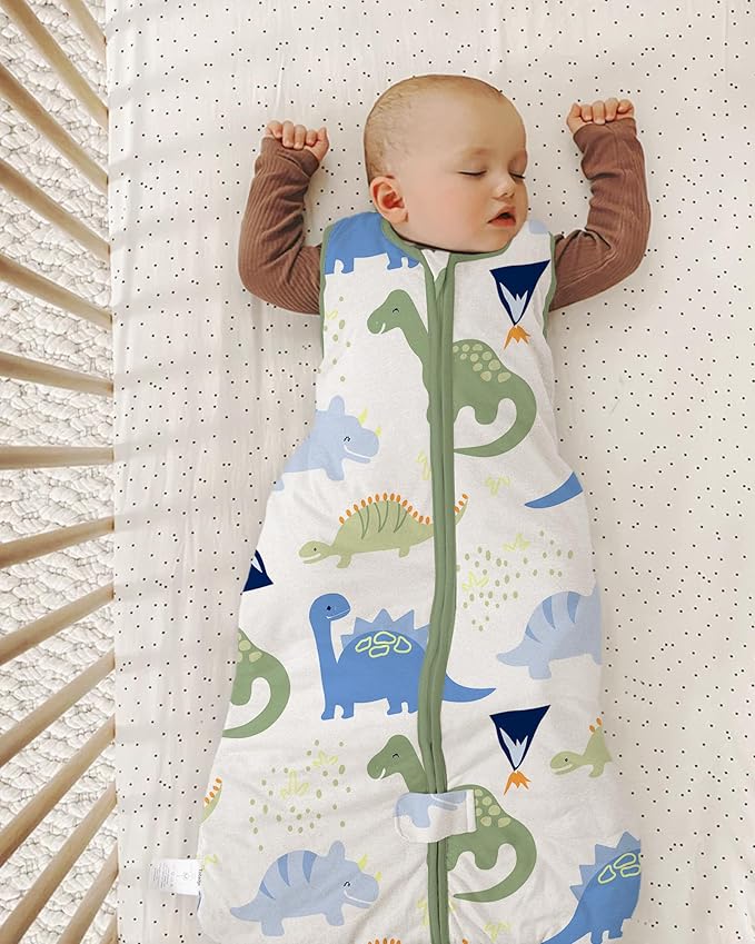TotAha Baby Sleep Sack 0-6 Month TOG 1.0, Premium Soft Wearable Blanket Baby Sleeping Bag with 2-way Safe Zipper for infant Babies Girl Boy