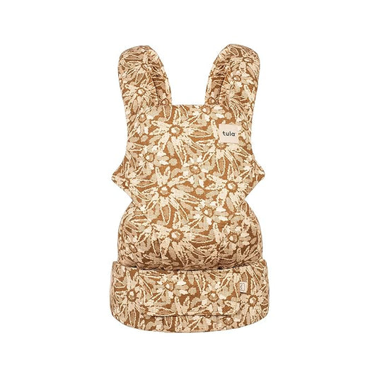 Baby Tula Explore Carriers - Breathable Baby Carrier Newborn to Toddler - Adjustable Toddler Carrier - Multiple Ergonomic Positions Front and Back - Ergonomic Fit for 7-45 lb - Hemp, Mariam