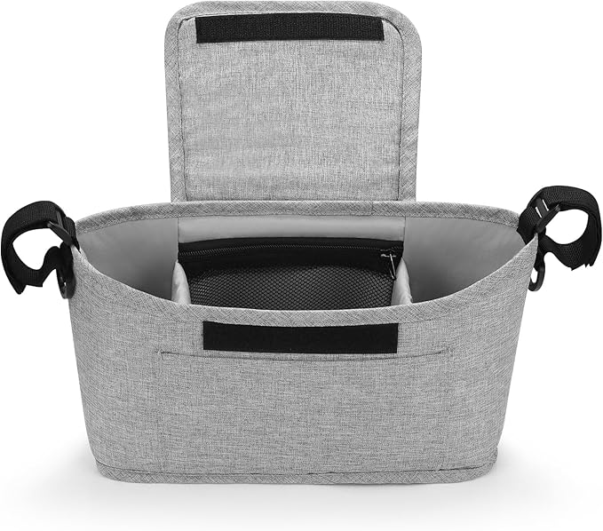 Accmor Universal Stroller Organizer, Stroller Bag Caddy Organizer, Stroller Organizer Accessories for Uppababy, Baby Jogger, Nuna, Doona, Britax Strollers