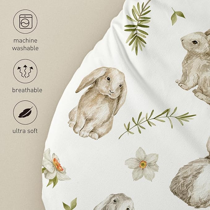 Bassinet Sheets 4 Pack, Bassinet Sheets for Baby Boy and Girl, Bassinet Sheet Neutral, Fit for Rectangle, Round, Oval, Hourglass Mattress, Flexible for Different Bassinet Pad/Mattress