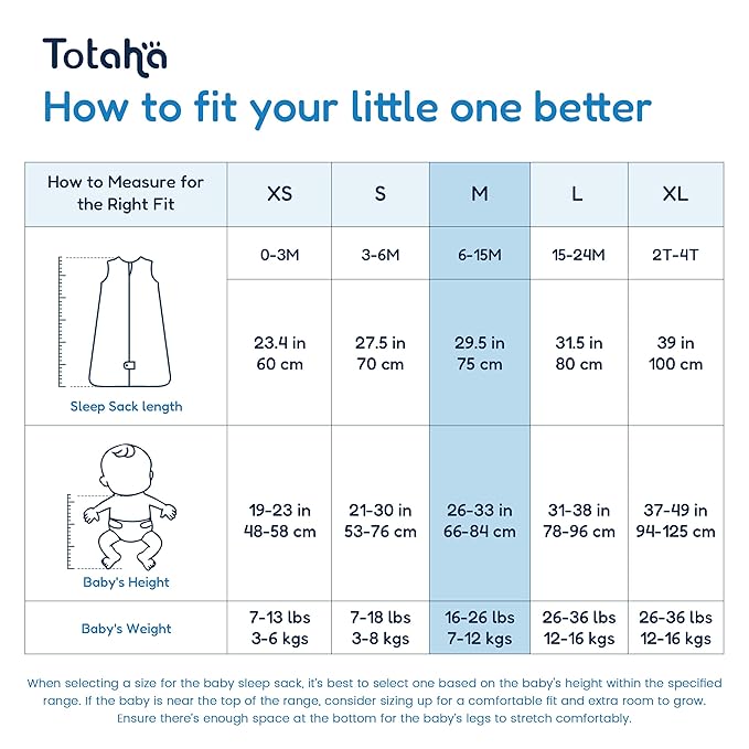TotAha Sleep Sack 6-12 months, Buttery Soft Swaddle Transition Wearable Blanket Baby Sleeping Bag for Girl Boy,3 Pack 0.5 TOG