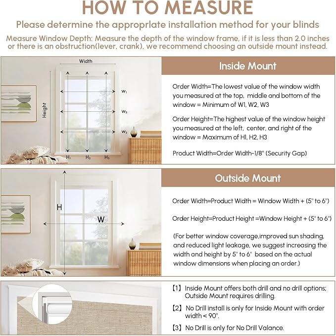 Kincmo No Drill Motorized Blinds with Remote, 100% Blackout Roller Shades for Windows, Custom Electric Blinds Compatible with Alexa, Apple Homekit, Google Home (100% Blackout Linen Caramel)