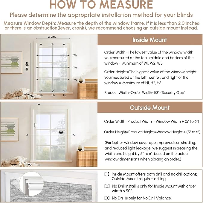 Kincmo No Drill Motorized Blinds with Remote, 100% Blackout Roller Shades for Windows, Custom Electric Blinds Compatible with Alexa, Apple Homekit, Google Home (100% Blackout Dreamy Grey)