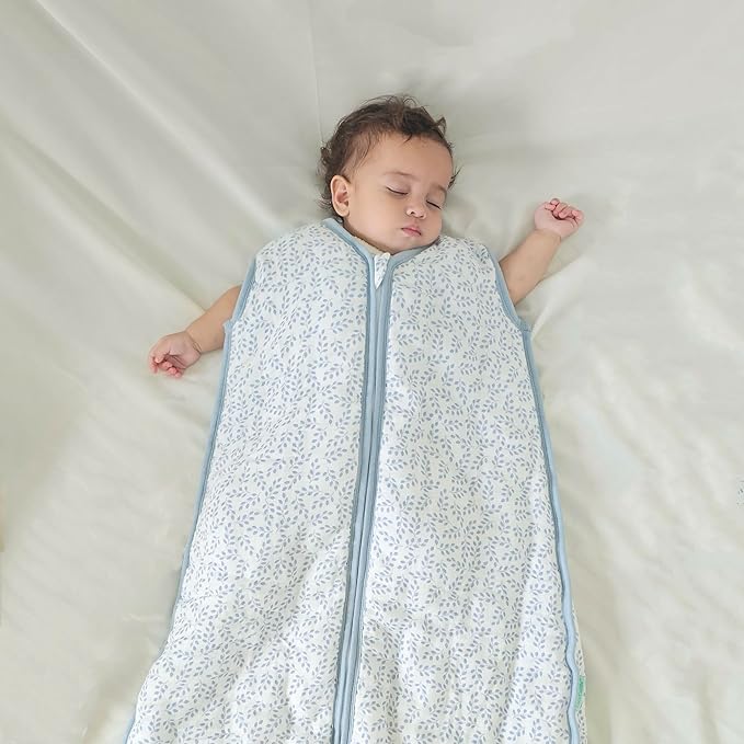 Unisex Baby Sleep Sack 0.5 TOG, Lightweight Summer Wearable Blanket, Soft Rayon Made from Bamboo Toddler Sleep Bag