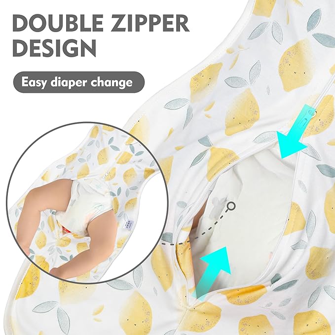 Baby Swaddle Sleep Sacks 6-9 Months - Transitional Swaddles Bag with Arms Up Design, Newborn Sleep Sack, Nursery Swaddling Blankets, Infants, Breathable Soft