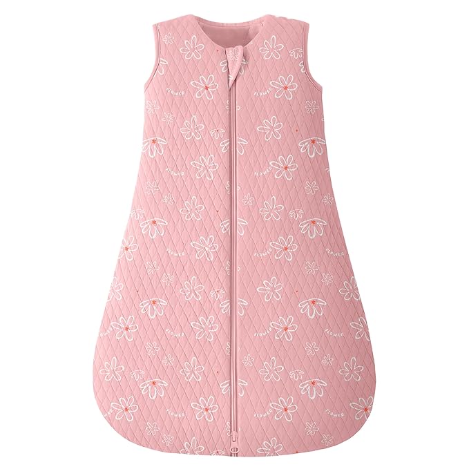 Looxii Baby Sleep Sack 0-6 Months 2.5 TOG Baby Wearable Blanket, Cotton Quilted Newborn Sleeping Bag 2-Way Zipper Warm Toddler Sleeping Sack for Winter