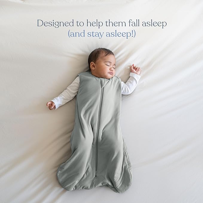HALO SuperSoft Bamboo Wearable Blanket 1.5 TOG – Buttery Soft, Plush Baby Sleep Sack for Newborns, Infants & Toddlers, Hip-Healthy Design, Machine Washable, 0 – 6 Months, Small, Dusty Pink