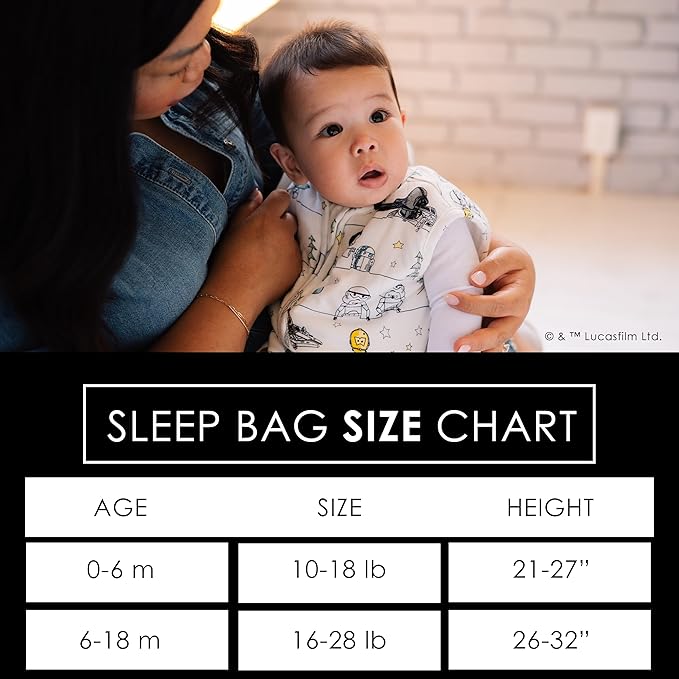Milk Snob Disney Baby Sleeping Sack, Sleeveless Sleep Bag and Wearable Zip Up Blanket for Girl and Boy, Newborn Infant Shower