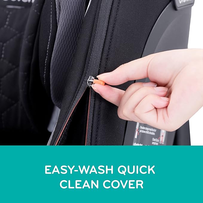 Revolve360 Extend All-in-One Rotational Car Seat with Quick Clean Cover (Rowe Pink)