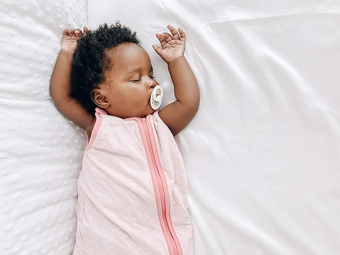 Baby Deedee Sleep Nest Lite, Sleeping Bag Sack - Heather Pink, S (0-6 Months)