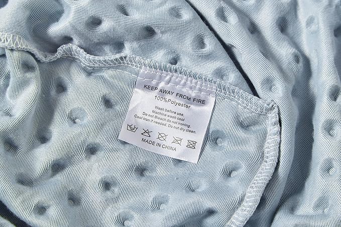 Changing Pad Cover Super Soft Dots Skin-Friendly Breathable Wipeable Changing Table Sheets for Baby Boy and Baby Girl (Cloud Blue)