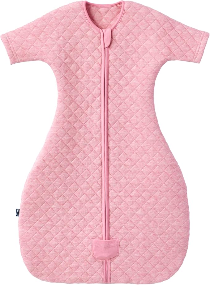 HALO Easy Transition Sleepsack Wearable Blanket, TOG 1.5, Heather Pink, Small