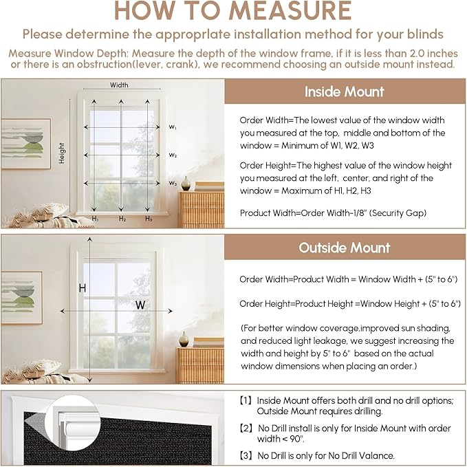Kincmo No Drill Motorized Blinds with Remote, 100% Blackout Roller Shades for Windows, Custom Electric Blinds Compatible with Alexa, Apple Homekit, Google Home (100% Blackout Eclipse Black)