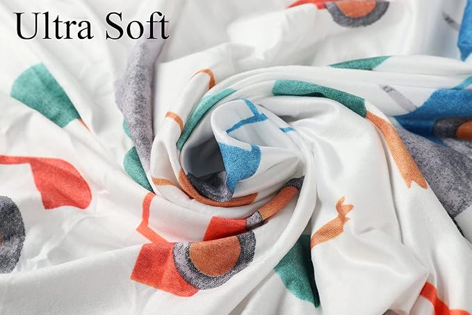 Tontukatu Changing Pad Cover Set 3 Pack Jersey Knit Ultra Soft for Baby Boys Girls Rocket Satellite/Car/Bus