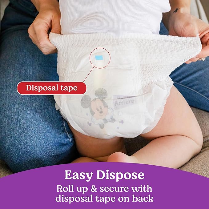 Huggies Size 3 Baby Diapers, Little Movers HuggFit 360° Baby Diapers with 360° Waistband, Size 3 (16-28 lbs), 26 Count, Packaging May Vary