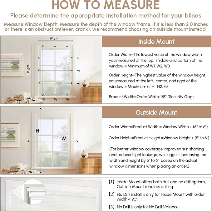 Kincmo No Drill Motorized Blinds with Remote, 100% Blackout Roller Shades for Windows, Custom Electric Blinds Compatible with Alexa, Apple Homekit, Google Home (100% Blackout Dreamy White)