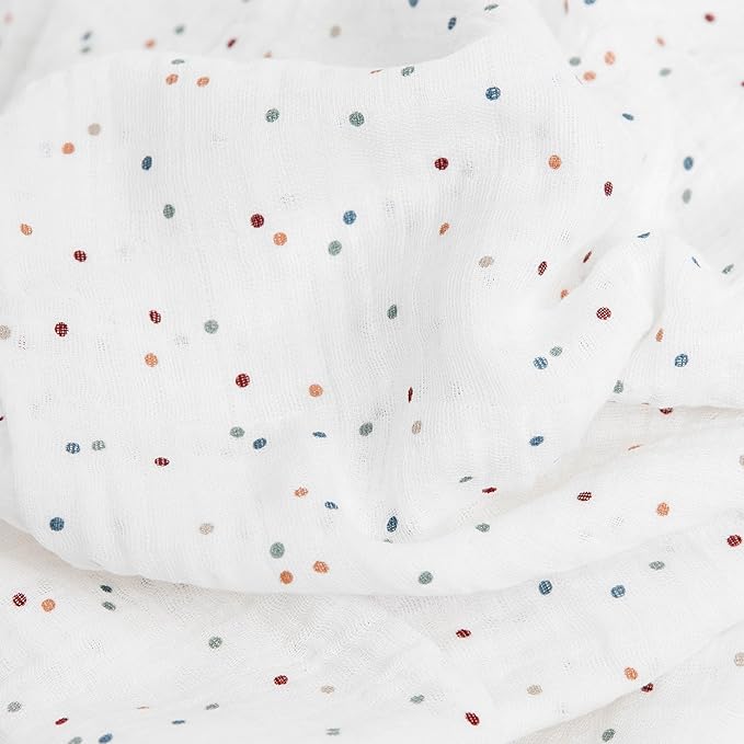 Little Unicorn Muslin Swaddle Blanket for Newborns & Infants | Soft & Breathable Fabric | Set of 3 Baby Blankets for Swaddling, Nursing, Shower Gifts (Mermaids)