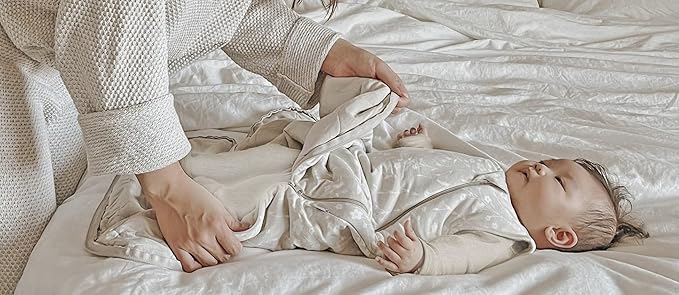 GUNAMUNA Sleep Sacks for Babies Toddlers and Newborns, Easy Changing Diaper Zipper, Cozy, 2.5 TOG