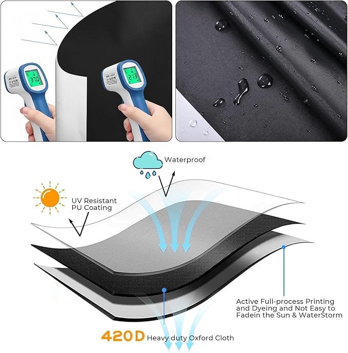 Temporary Blackout Window Cover, Portable DIY Window Blinds & Shades, Tool Free Install Curtains for Travel Use RV Dorm(58'' x 157'')
