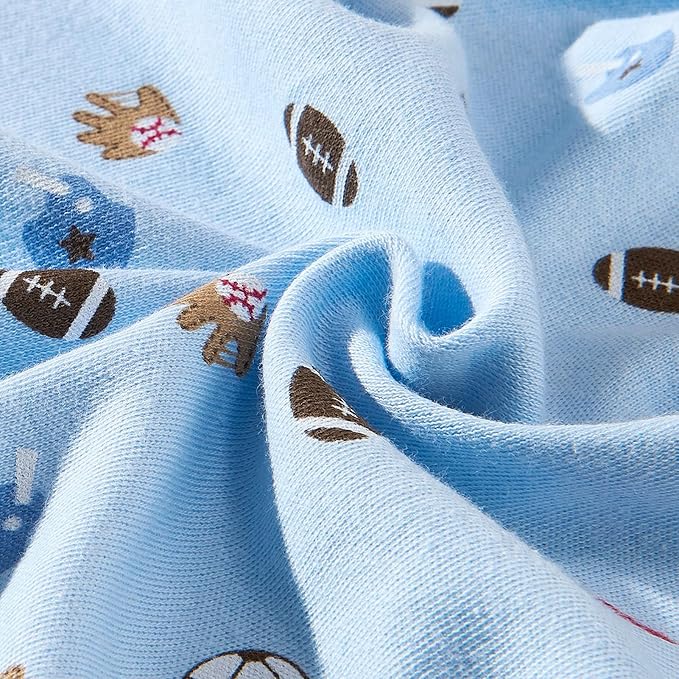 Bubble bear 3 Pack Baby Swaddle 0-3 Months - Infant Adjustable Newborn Swaddles Blanket Baby Girl Boy, Swaddling Wrap Blanket Sleep Sack for Newborn-Blue