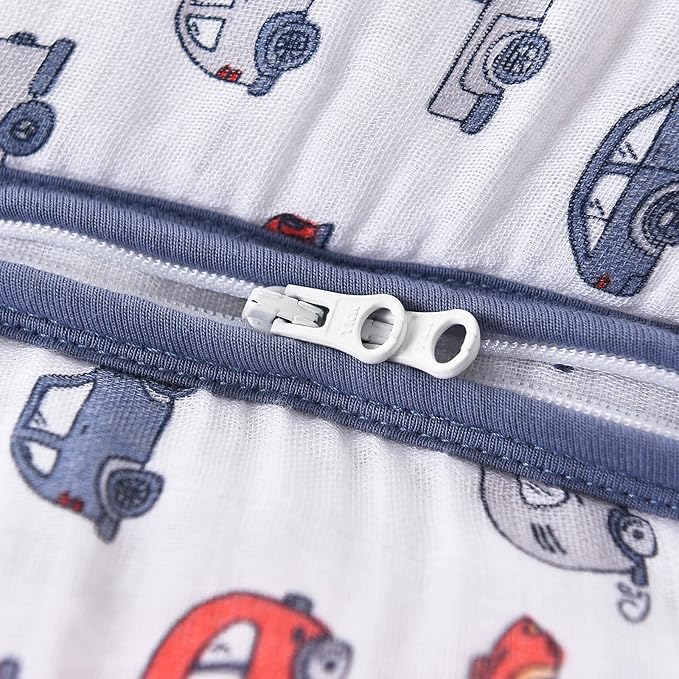 TADO MUSLIN Toddler Sleep Sack, 70% Rayon from Bamboo and 30% Cotton Baby Wearable Blanket Winter 2.5 TOG Sleeping Sacks Warm Soft Car (2-4T)