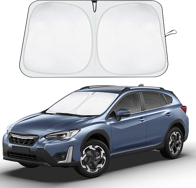 Econour Windshield Sun Shade for 2013-2017 Subaru Crosstrek Sunshade Foldable Sun Visor Protector Blocks UV Rays Keep Your Car Cooler | Car Window Accessories