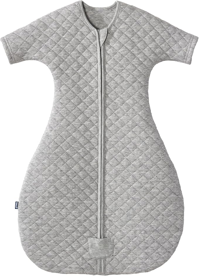 HALO Easy Transition Sleepsack Wearable Blanket, TOG 1.5, Heather Grey, Small