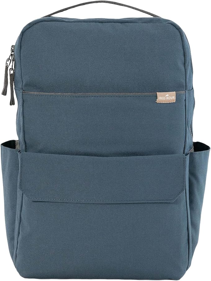 RED ROVR Roo Lightweight 1 LB Diaper Bag Backpack | 11 organizational pockets| Durable & Water-Resistant (Navy)