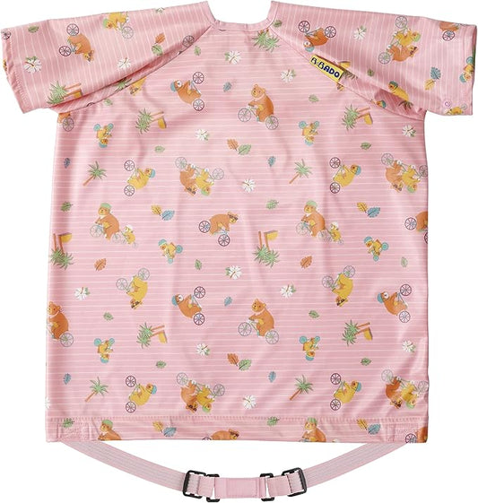 BIBaDO - Long Sleeve Baby Bibs - Babies & Toddlers 6-36 Months - Coverall Baby Led Weaning Bib - Easy Wipe, Soft & Waterproof