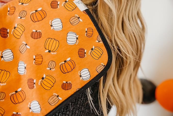 Copper Pearl Baby Burp Cloth Large 21''x10'' Size Premium Absorbent Triple Layer 3-Pack Gift Set Bones