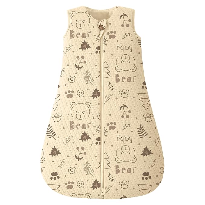 Looxii Baby Sleep Sack - 12-18 Months 2.5 TOG Wearable Blanket, Cotton Quilted Toddler Sleeping Sack with 2-Way Zipper for Warm Winter