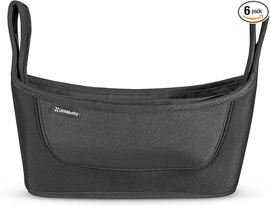 UPPAbaby Carry-All Parent Organizer/Fits on Vista, Cruz, Minu, Minu Duo, G-Series Strollers/Secure Zippered Pocket + Beverage Compartments (Pack of 6)