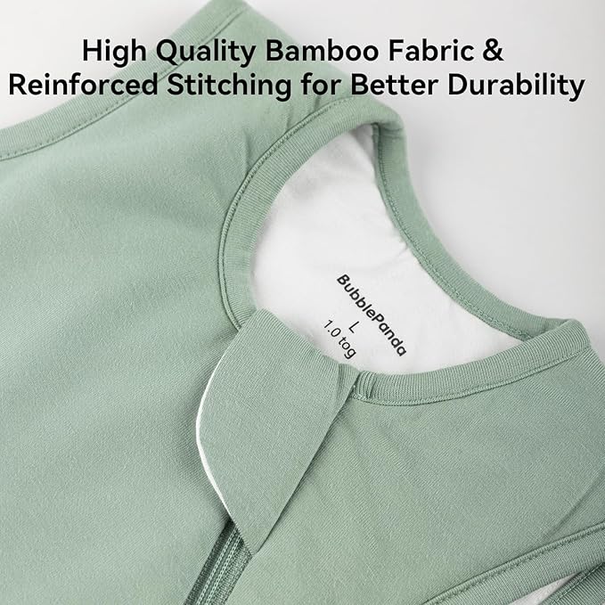 Rayon Made from Bamboo Sleep Sack 18-24 Months 2.5 Tog Winter Warm Ultra Soft Baby Wearable Blanket 2t Toddler Sleep Sack for Babies Unisex Girl Boy 2-Way Zipper Quilted Thick Baby Sleeping Bag