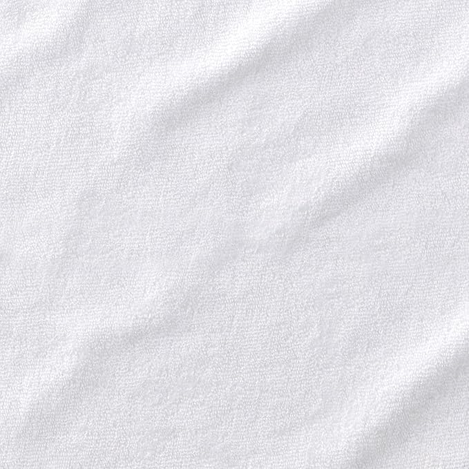 River 10-Pack Baby Terry Washcloths 100% Organic Cotton Absorbent for Baby and Toddler Boys & Girls, White, One Size