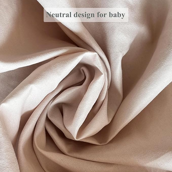 4 Pack Pack and Play Fitted Sheets 26” x 38”, Compatible with Graco Pack n Play Playard Crib, Soft and Skin-Friendly, Mint Green and Color Rainbow