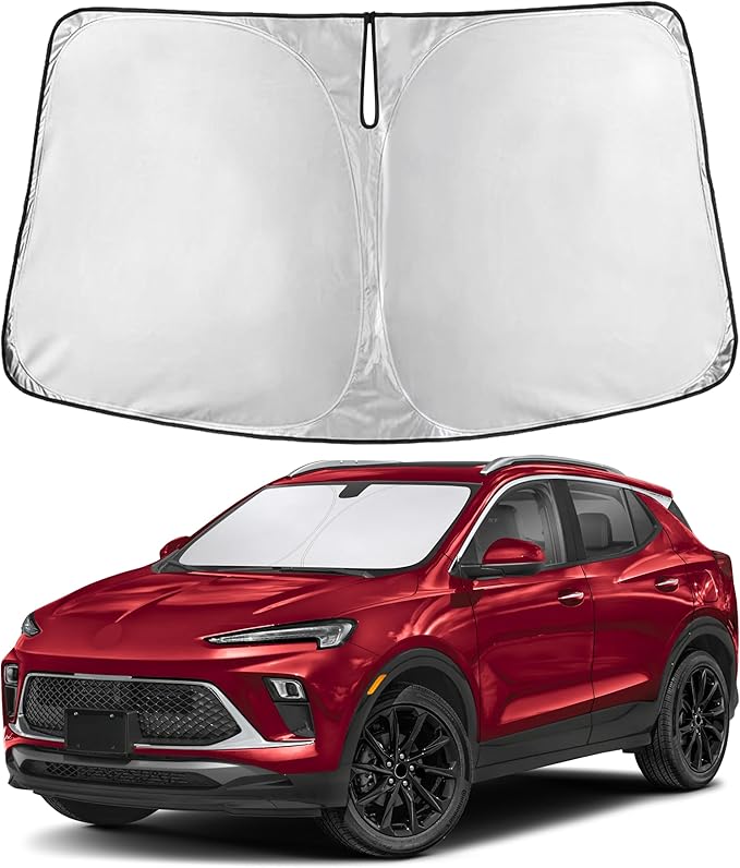 Econour Windshield Sunshade for Buick Encore 2020-2024 2025 2026, Sun Visor for Front Windshield & Window Sun Shade Cover, UV Heat Blocker & Protector, Car Accessories
