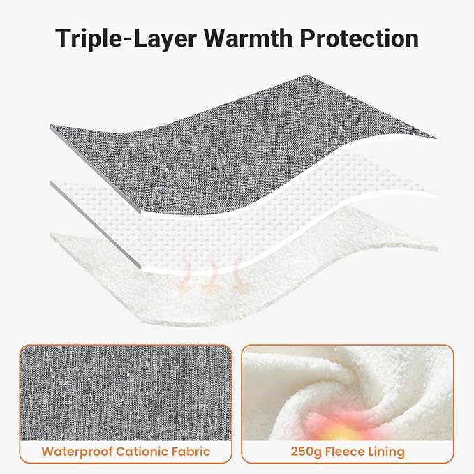 Rquite Car Seat Cover Baby, Carseat Covers Boy Girl, 2 Layers Window -Breathable Mesh & Wind/Sun Shade, Infant Car Seat Canopy Baby Carrier/Stroller Cover, Fit Spring, Fall, Winter, Cold Weather