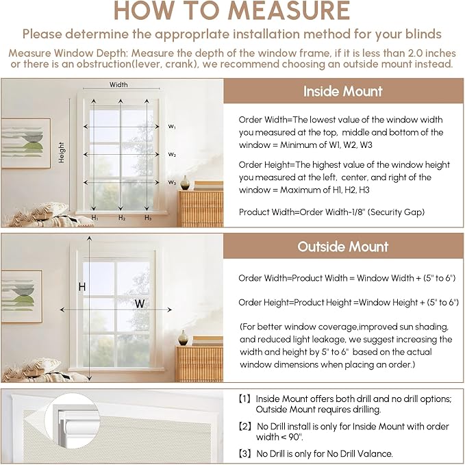 Kincmo No Drill Motorized Blinds with Remote, 100% Blackout Roller Shades for Windows, Custom Electric Blinds Compatible with Alexa, Apple Homekit, Google Home (100% Blackout Pure Cream)