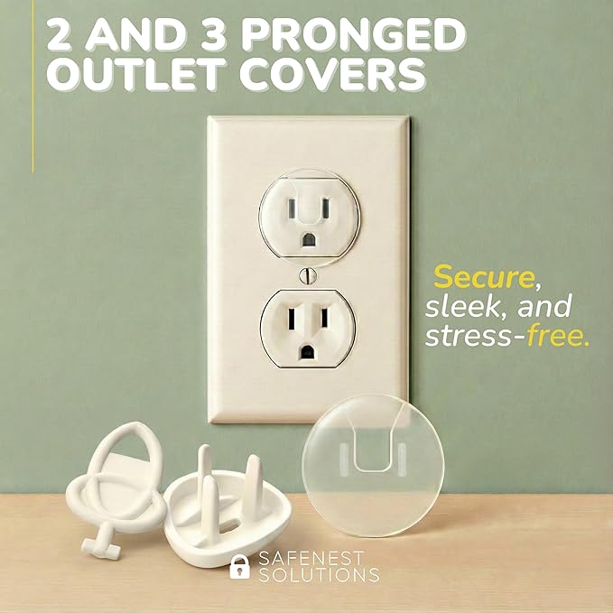 SAFENEST All-in-One Child Safety Kit 30pc, Ultimate Bundle, No Drilling Easy Install, Home Baby Proofing Essentials, Corner Guards, Outlet Covers, Cabinet Locks, Door Stops
